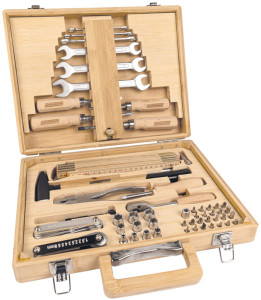 BRÜDER MANNESMANN Jeu d'outils ECOLINE, mallatte, 75 pièces