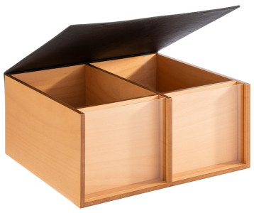 APS Buffetbox TOAST BOX, 360 x 335 x 175 mm, eiche natur
