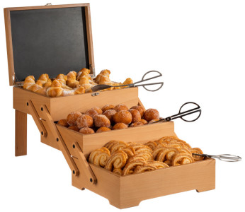 APS Buffetbox SEWING BASKET, eiche dunkel