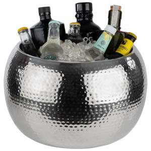 APS Flaschenkühler BIG BOWL, Edelstahl, silber