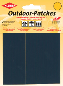 KLEIBER Outdoor-Patches, selbstklebend, 65 x 120 mm, blau