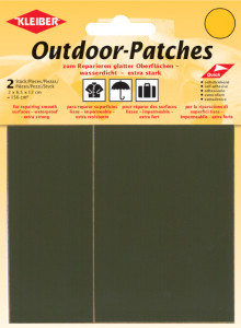 KLEIBER Outdoor-Patches, selbstklebend, 65 x 120 mm, blau