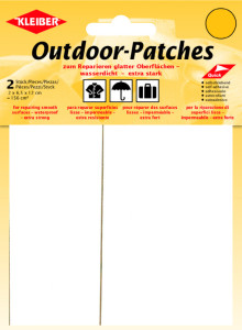 KLEIBER Outdoor-Patches, selbstklebend, 65 x 120 mm, weiß