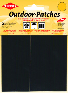 KLEIBER Outdoor-Patches, selbstklebend, 65 x 120 mm, weiß