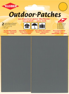 KLEIBER Outdoor-Patches, selbstklebend, 65 x 120 mm, weiß