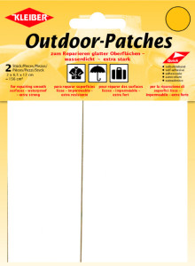 KLEIBER Outdoor-Patches, selbstklebend, 65 x 120 mm, beige
