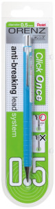 Pentel Druckbleistift ORENZ, 0,5 mm, hellblau