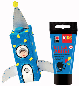 Marabu KiDS Gouache pour enfant Little Artist, 75 ml, jaune