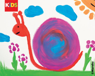 Marabu KiDS Gouache pour enfant Little Artist, 75 ml, or