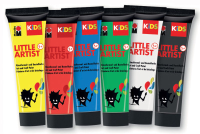 Marabu KiDS Gouache pour enfant Little Artist, 75 ml, set
