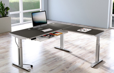 kerkmann Bureau assis-debout avec extension