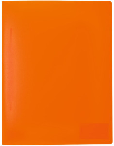 HERMA Chemise à lamelles, en PP, A4, orange fluo