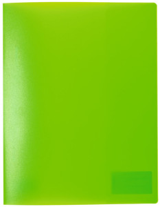 HERMA Chemise à lamelles, en PP, A4, vert fluo