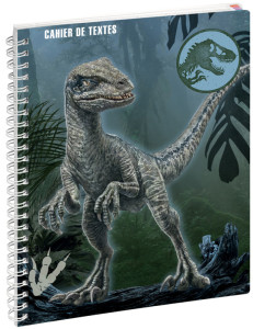 EXACOMPTA Cahier de textes Jurassic World 
