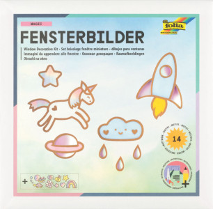 folia Fensterbilder-Set MAGIC, 14 Motive