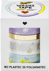 folia Deko-Klebeband Washi-Tape HOTFOIL RAINBOW CLOUDS, 4er