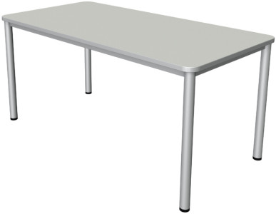 kerkmann Bureau Prime, (L)1.200 mm, gris clair