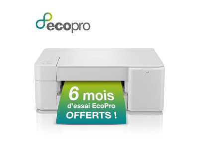Brother DCP-J1200WE Imprimante jet d'encre multifonction couleur compacte 3-en-1 entièrement pilotable depuis votre smartphone