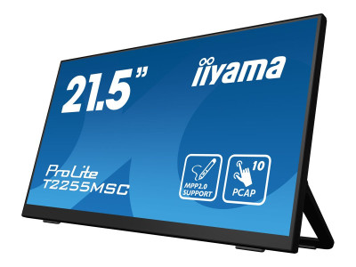 Iiyama : T2255MSC-B1 21.5IN IPS FHD CAPACITIVE TOUCH/HDMI/DP/2USB