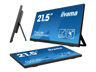 Iiyama : T2255MSC-B1 21.5IN IPS FHD CAPACITIVE TOUCH/HDMI/DP/2USB