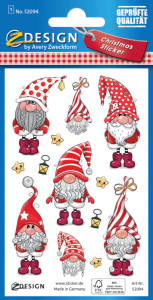 AVERY Zweckform ZDesign Sticker de Noel 