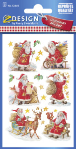 AVERY Zweckform ZDesign Sticker de Noel 