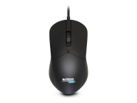 Urban Factory : CYCLEE WIRED MOUSE avec USB-A USB-C CONNECTION cable