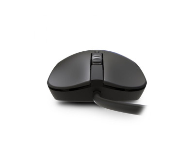 Urban Factory : CYCLEE WIRED MOUSE avec USB-A USB-C CONNECTION cable