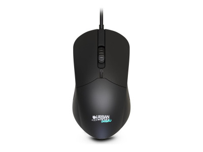 Urban Factory : CYCLEE WIRED MOUSE avec USB-A USB-C CONNECTION cable