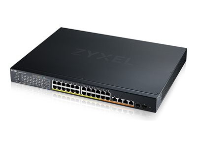 Zyxel : 24-P POE SMART MANAGED SWITCH 2.5G L2 700W 22X1G 4X10G 2XSFP+