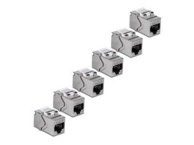 TrendNet : CAT6A RJ-45 KEYSTONE INLINE COUPLER (6-PACK)