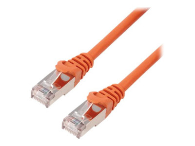 MCL Samar : 100 PRCT COPPER CAT6 A F UTP RJ45 cable 10M ORANGE