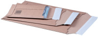 smartboxpro Pochette d'expédition, en carton ondulé marron, smartboxpro Pochette d'expédition, en carton ondulé marron,