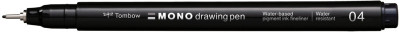 Tombow Feutre fin MONO drawing pen, largeur de tracé 02