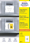 AVERY Zweckform Etiquette de localisation, 120x80 mm AVERY Zweckform Etiquette de localisation, 120x80 mm