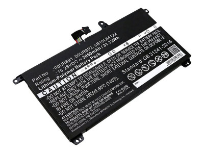 DLH : BATTERY LI-POL 15.28V 2050MAH 32WH - 01AV493 / 00UR890 / 00UR8