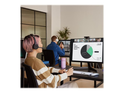 Cisco : CISCO BUNDLE HEADSET722+DESKCAM1080P CARBONBL