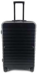 JSA Trolley de voyage, en ABS recyclé à 50%, taille L, noir