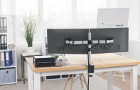 DURABLE Monitorhalterung SELECT für 2 Monitore, Klemme DURABLE Monitorhalterung SELECT für 2 Monitore, Klemme