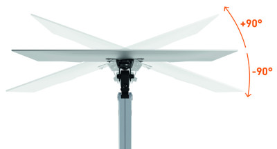 DURABLE Monitorarm SELECT PLUS, für 1 Monitor, Klemme