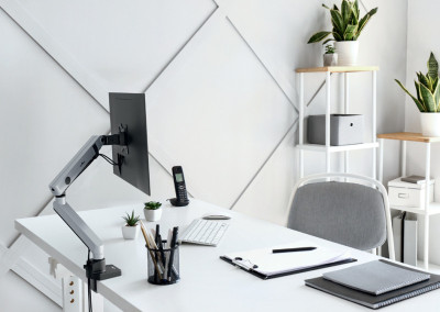 DURABLE Monitorarm SELECT PLUS, für 1 Monitor, Klemme