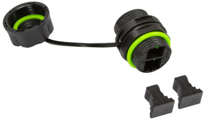 LogiLink Coupleur fibre optique avec bouchon de protection