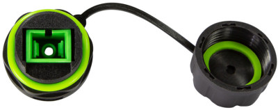 LogiLink Coupleur fibre optique avec bouchon de protection
