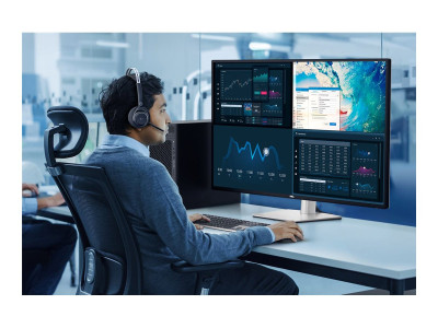 Dell : DELL ULTRASHARP 43 4K USB-C HUB MONITOR-U4323QE -07.9CM (42.5) 4