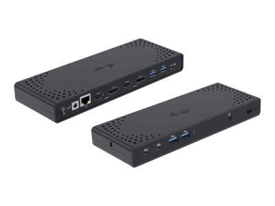 I-Tec : USB-A/-C TB DUAL DOCK DUAL DISPLAY DOCK PD 100W