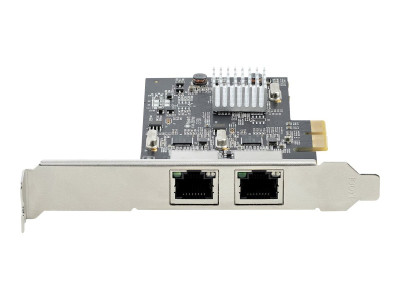 Startech : 2-PORT 2.5G PCIE NETWORK card - DUAL NBASE-T ETHERNET card