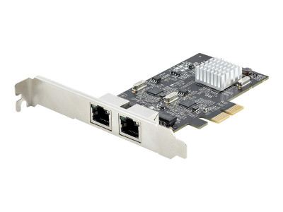 Startech : 2-PORT 2.5G PCIE NETWORK card - DUAL NBASE-T ETHERNET card