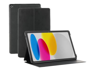 Mobilis : RE.LIFE CASE pour IPAD 10.9IN (10TH GEN) - BLACK - 25PERC RECY