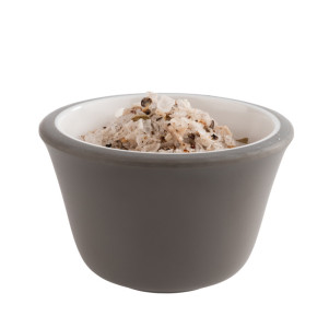 APS Coupelle à dips, 40 ml, gris/blanc, set de 6
