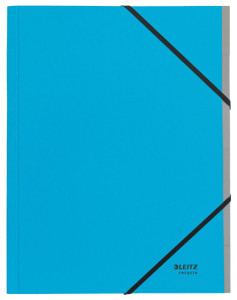 LEITZ Chemise trieur Recycle, A4, carton, bleu